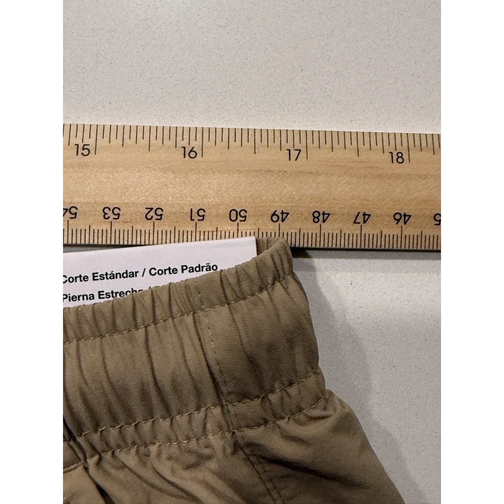 Nike Club Woven Cargo Pants HJ1990-297 Men's L Beige Lightweight Tapered